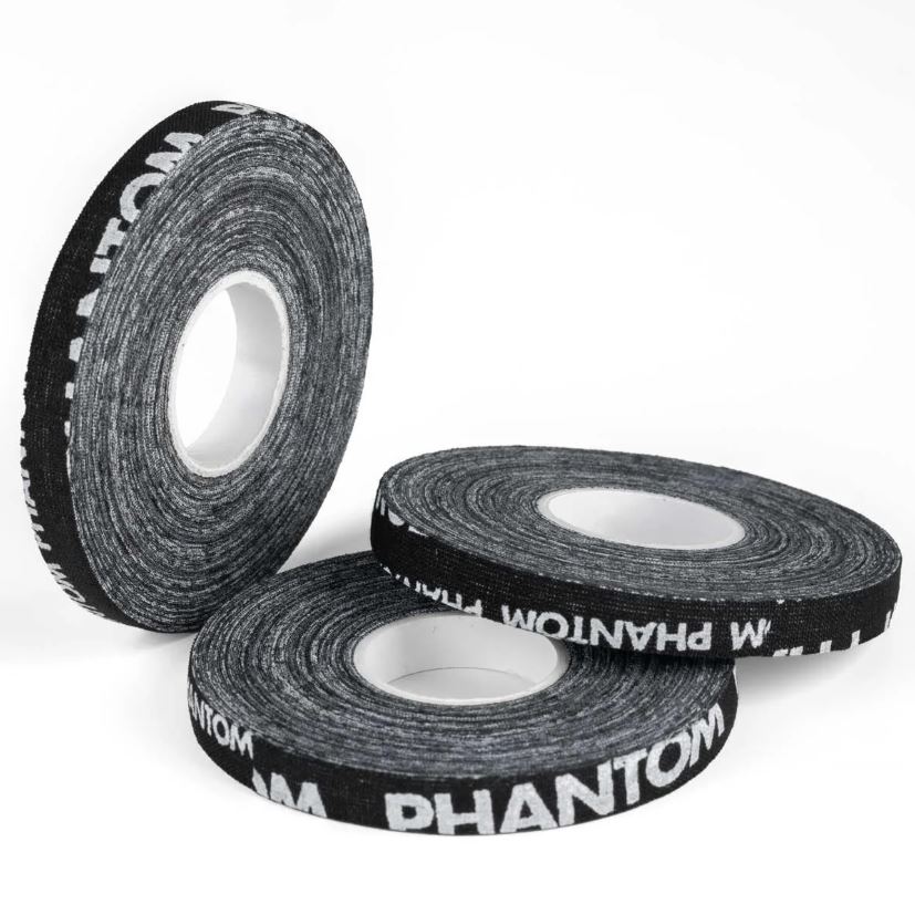 Phantom Sport Tape 8mmx14m 3-er Pack, Schwarz