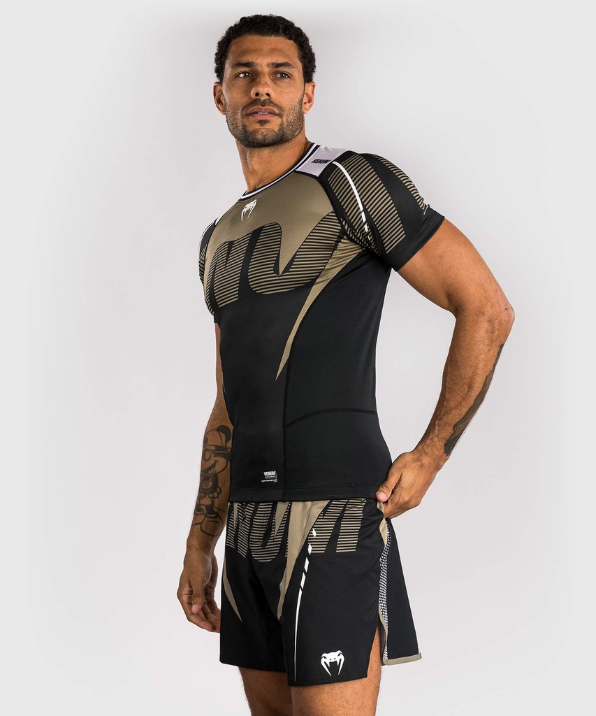 Venum Rash Guard Adrenaline, Black-Sand