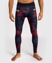 Venum Compression Pants UFC Zenith Authentic Fight Week, Schwarz-Rot