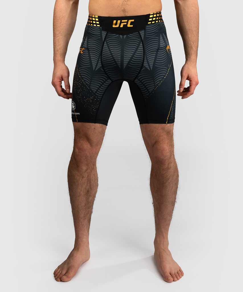 Venum Compression Shorts UFC Zenith Authentic Fight Night Champion, Schwarz-Gold