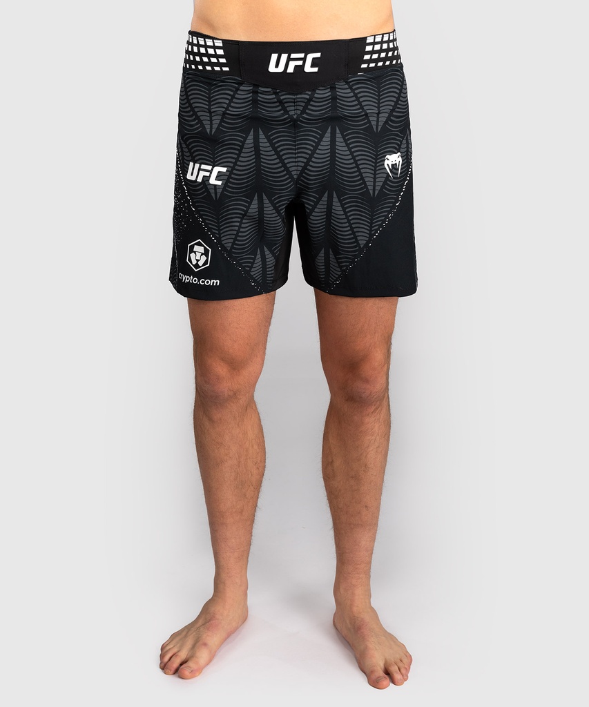 Venum Fight Shorts UFC Zenith Authentic Fight Night Champion Gladiator, Schwarz