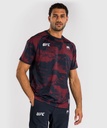 Venum T-Shirt UFC Zenith Authentic Fight Week Performance, Black-Red