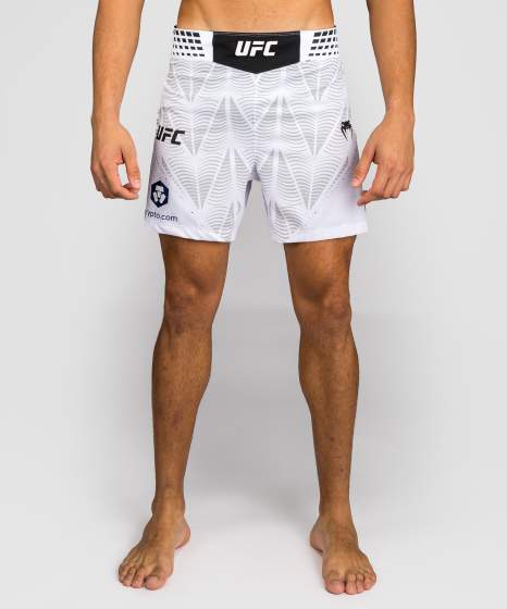 Venum Fight Shorts UFC Zenith Authentic Fight Night Short Fit, White