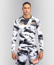 Venum Rash Guard UFC Zenith Authentic Fight Week Performance, Schwarz-Weiß