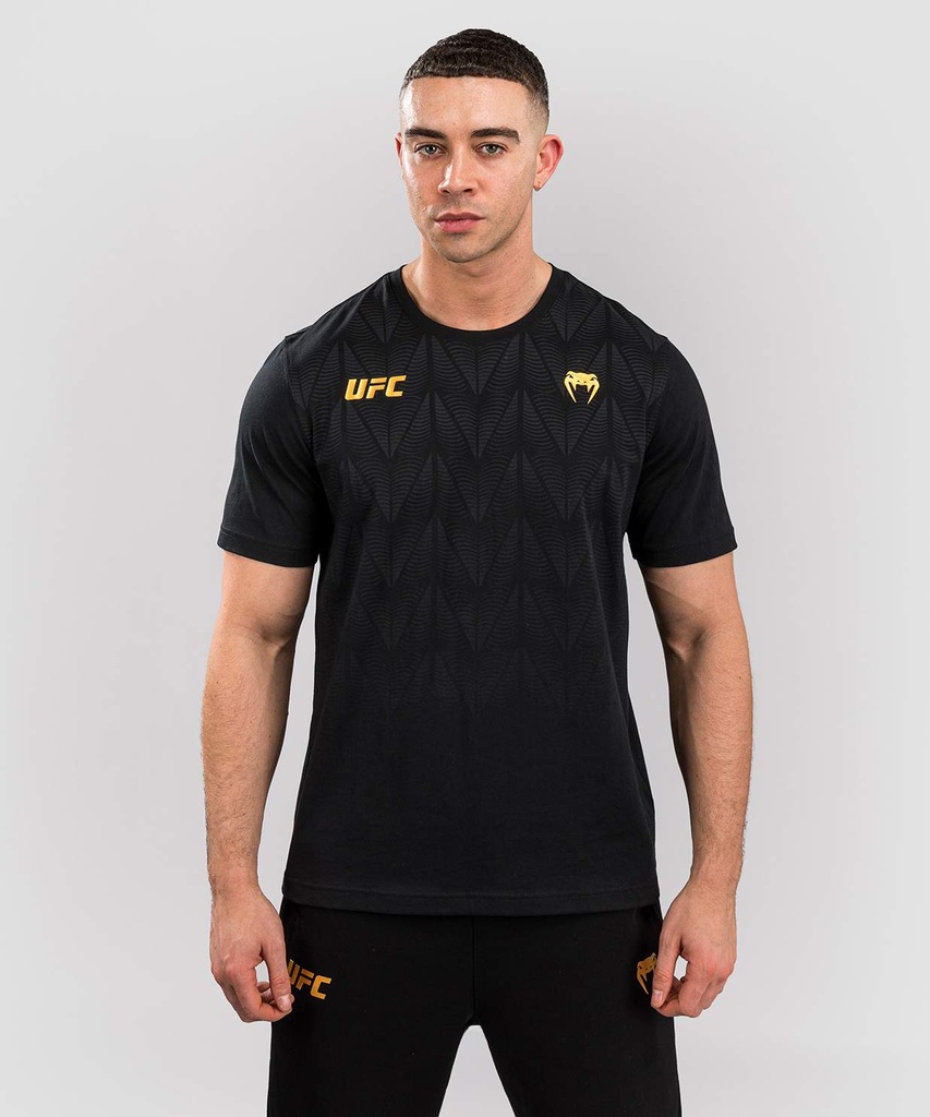 Venum T-Shirt UFC Zenith Replica Champion, Schwarz-Gold