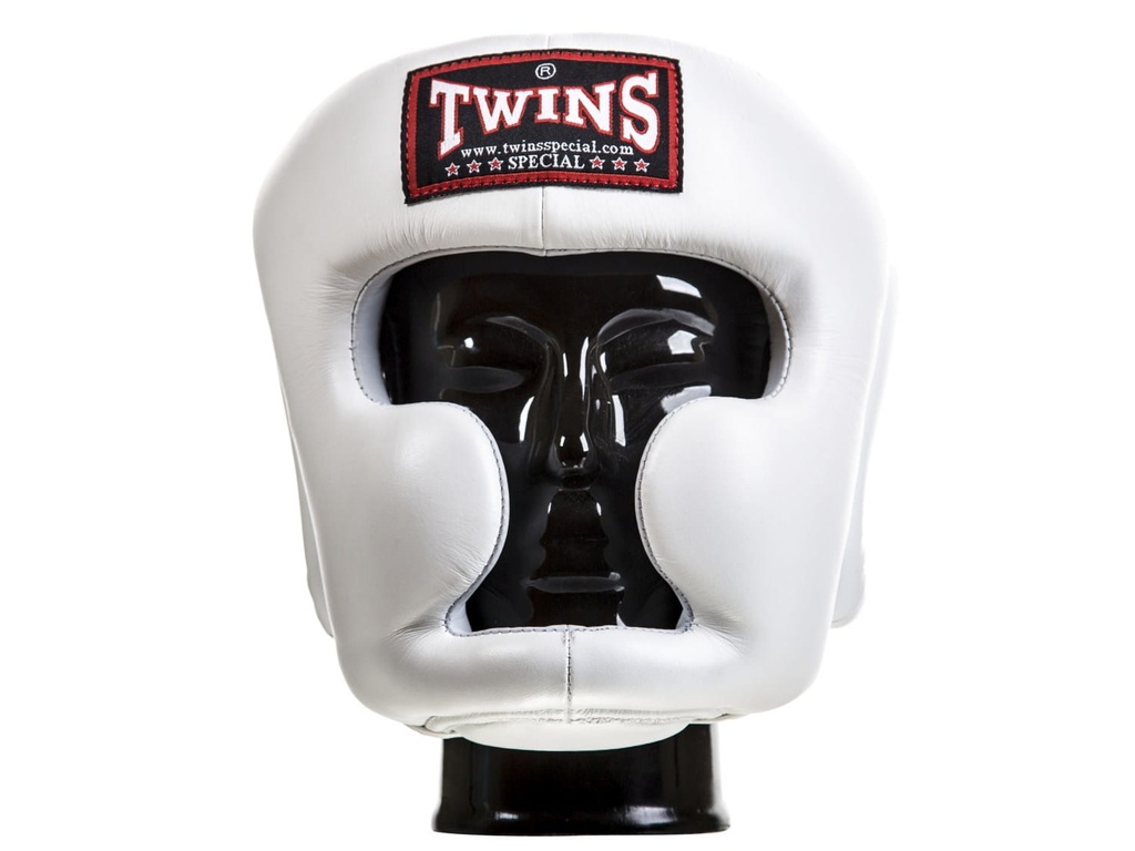 Twins Head Guard HGL3 Leather, White