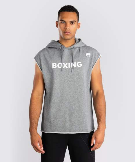 Venum Hoodie Boxing VT Ärmellos, Grau