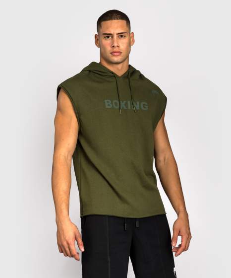 Venum Hoodie Boxing VT Sleeveless, Green