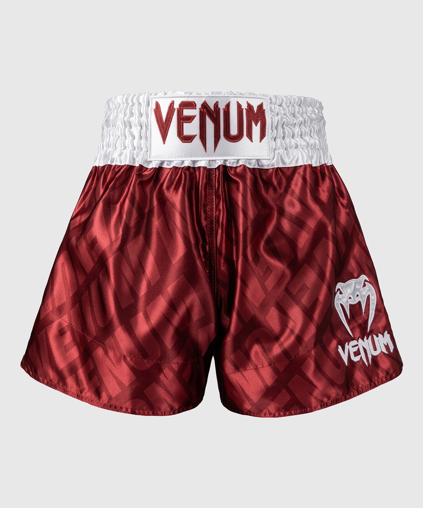 Venum Muay Thai Shorts Contender XT, Rot-Weiß