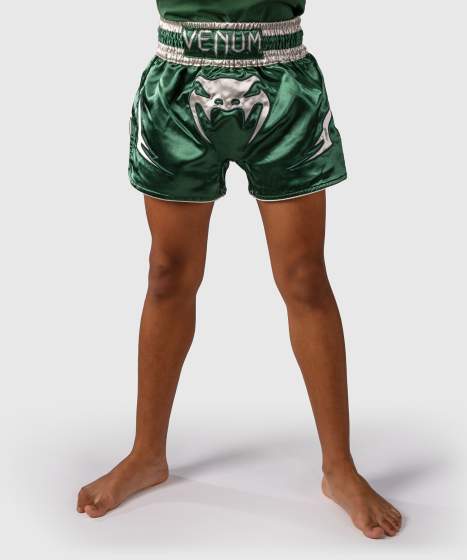 Venum Muay Thai Shorts Inferno Kids, Green