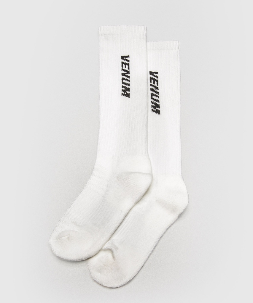 Venum Socks Essential Over-The-Calf, White