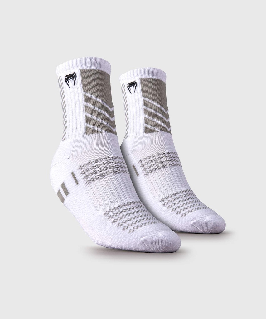 Venum Socken Vector Crew, Weiß-Grau