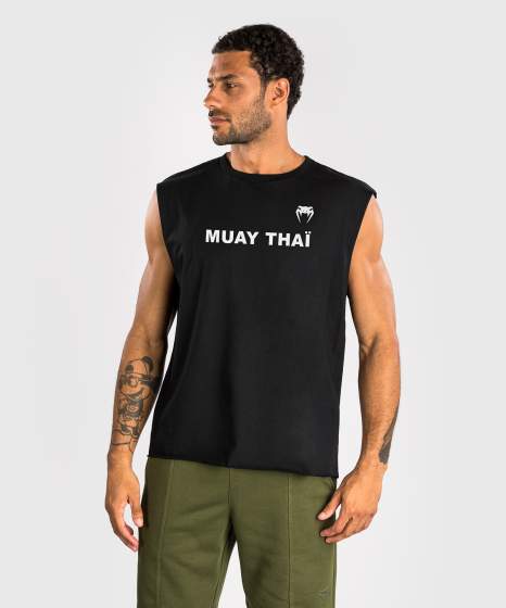 Venum T-Shirt Muay Thai VT Sleeveless, Black