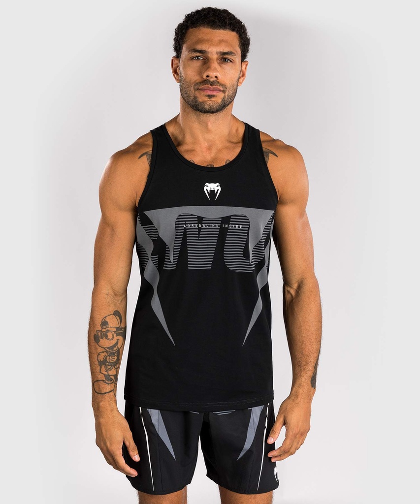 Venum Tank Top Adrenaline, Black-Silver