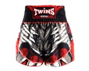 Twins Muay Thai Shorts Demon, Black-Red
