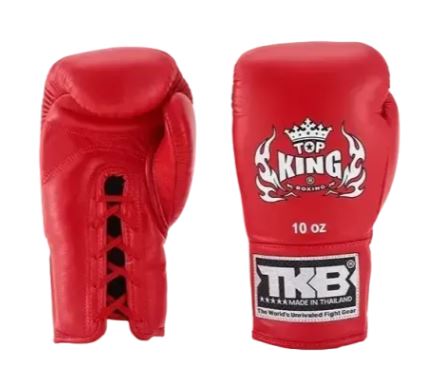 Top King Boxing Gloves Pro 10oz, Red