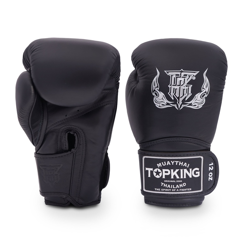 Top King Boxhandschuhe Super, Schwarz