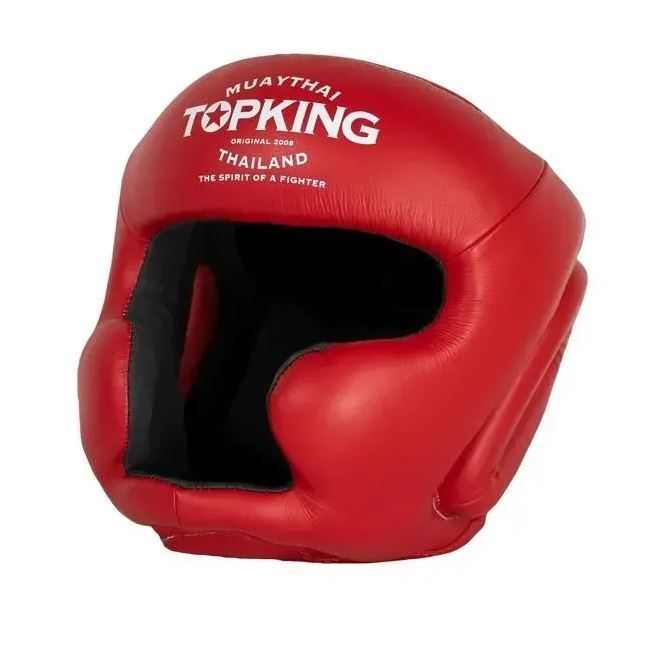 Top King Head Guard Full Coverage, Red