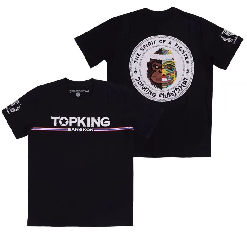 Top King T-Shirt Bangkok TKTSH-029, Black