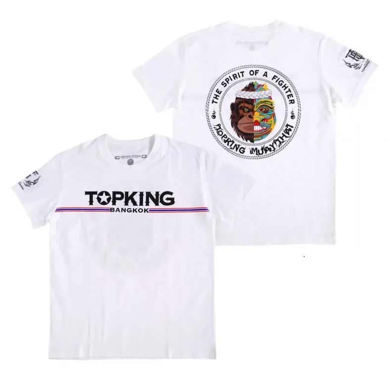 Top King T-Shirt Bangkok TKTSH-029, white