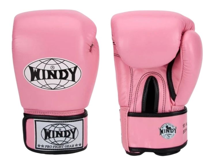 Windy Boxing Gloves Classic Leather, Pink