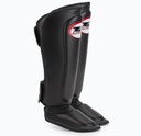 Twins Shin Guards SGL12 Leather, Black