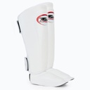 Twins Shin Guards SGL12 Leather, White