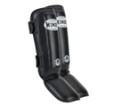 Windy Shin Guard Leather, Black