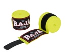 Raja Boxbandagen 4,5m Halbelastisch, Gelb