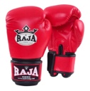 Raja Boxing Gloves Standard Synthetic Leather, Red
