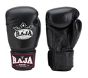 Raja Boxing Gloves Standard Synthetic Leather, Black