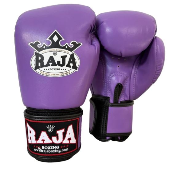Raja Boxhandschuhe Standard Kunstleder, Violett