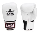 Raja Boxing Gloves Standard Synthetic Leather, White