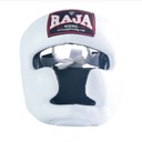 Raja Head Guard Synthetic Leather, White