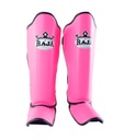Raja Shin Guards Synthetic Leather, Pink