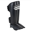 Raja Shin Guards Synthetic Leather, Black