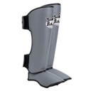 Raja Shin Guards Leather, Gray