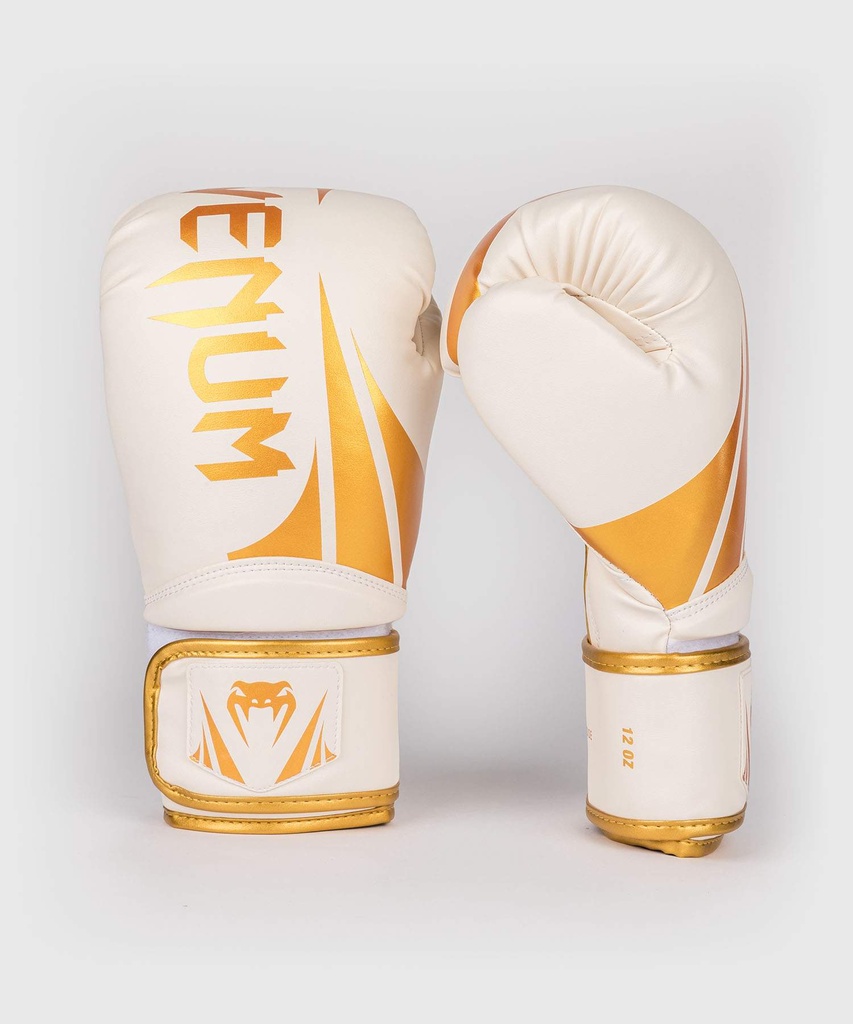 Venum Boxing Gloves Challenger 2.5, White-Gold