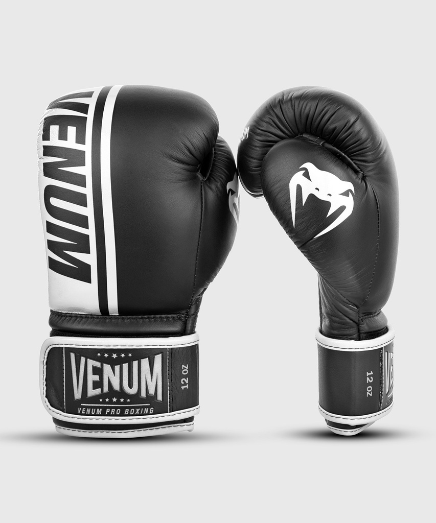 Venum Boxhandschuhe Shield Pro Sparring, Schwarz-Weiß