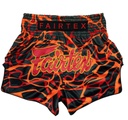 Fairtex Muay Thai Shorts BS1926, Schwarz-Rot