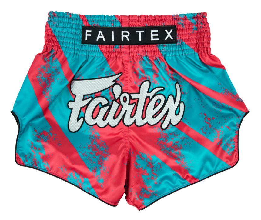 Fairtex Muay Thai Shorts BS1929, Blau-Rot