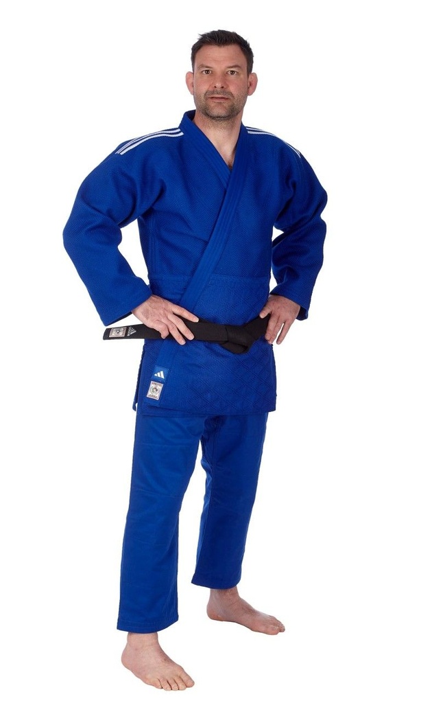 adidas Judo Suit Champion III IJF Model 2, Blue