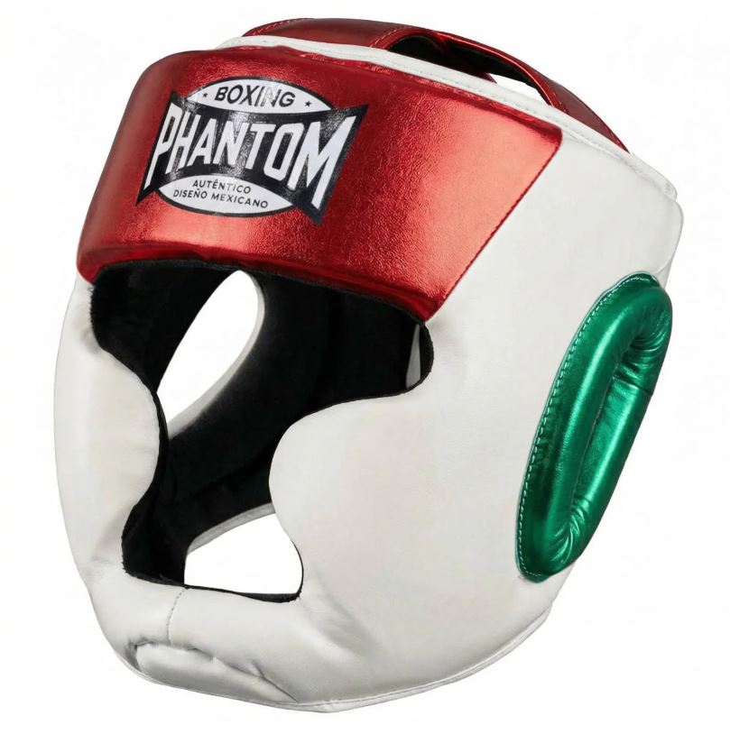 Phantom Head Guard Mexico, White-Red-Green