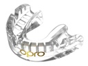 Opro Mouth Guard Gold for Braces, Clear
