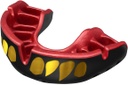 Opro Mouthguard Gold Jaws, Black-Gold-Red