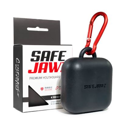 Safejawz Mouthguard Protective Box, Black