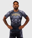 Venum Rash Guard Wolf Atak, Schwarz-Grau
