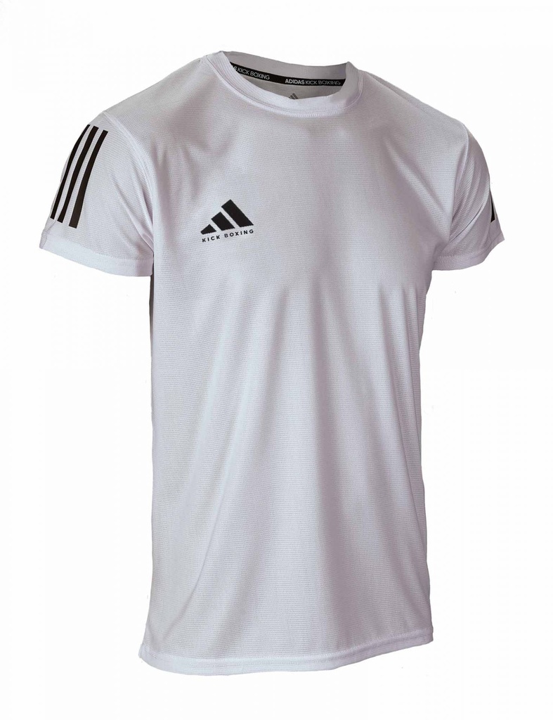 adidas T-Shirt Kickboxing Polyester, Weiß