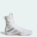 adidas Boxing Shoes Box Hog 4, White-Silver