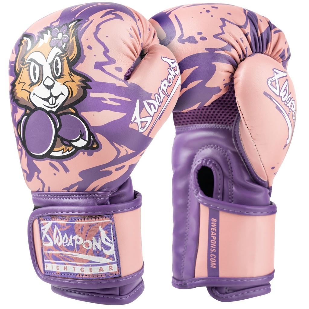 8Weapons Boxhandschuhe Jenny Kids, Pink-Violett